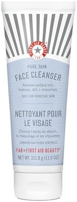 First Aid Beauty - Pure Skin Face Cleanser, Effectively Removes Makeup, Dirt, and Impurities, Gen... | Amazon (US)