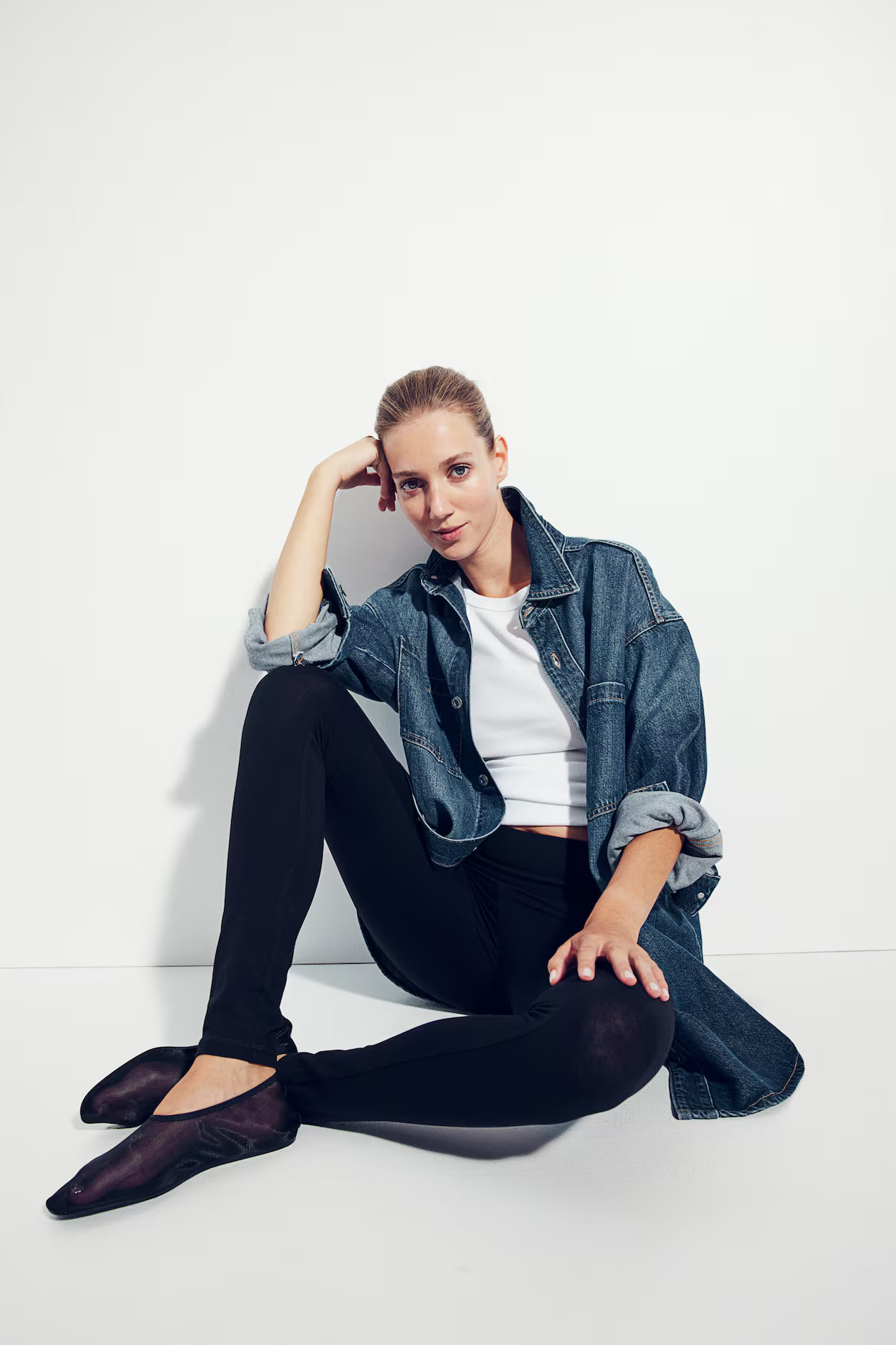 MAMA Before & After Leggings - Regular waist - Long - Black - Ladies | H&M US | H&M (US + CA)