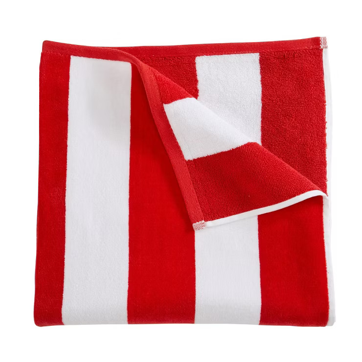 Market & Place Cotton Cabana Stripe Beach Towel Set | Target