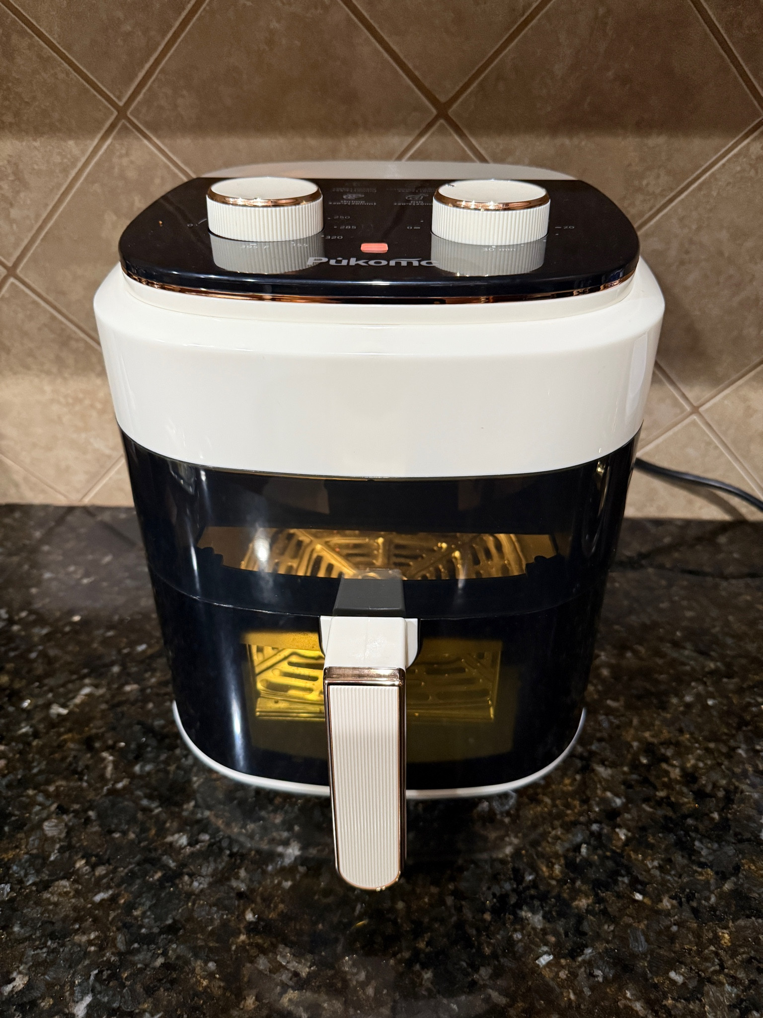 A good air fryer with a clear view window that is super easy to use. Cooking healthy meals just got easier with this pretty air fryer. 

#LTKWedding #LTKHome #LTKFamily