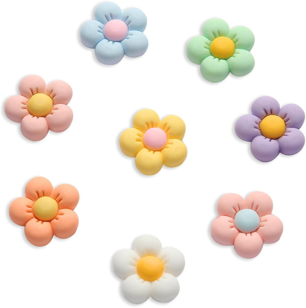Flower Shoe Charms for Girls, Cute Flower Shoe Charms Shoe Decoration Charms for Women, Teens, an... | Amazon (US)