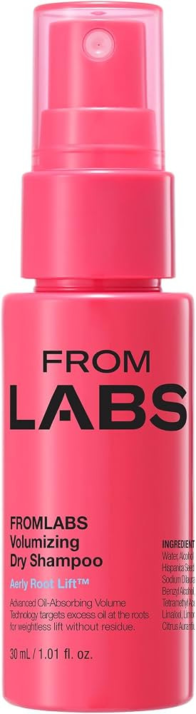 FROMLABS Non-Aerosol Dry Shampoo Spray 30ml | No White Residue, Volumizing, Oil-Absorbing, Talc-F... | Amazon (US)