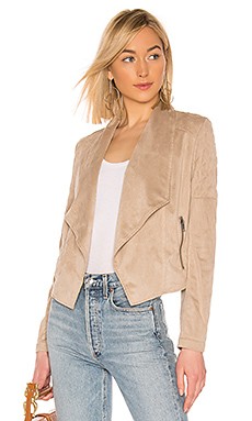 BB Dakota JACK by BB Dakota Quilt Trip Faux Suede Jacket in Medium Khaki from Revolve.com | Revolve Clothing (Global)