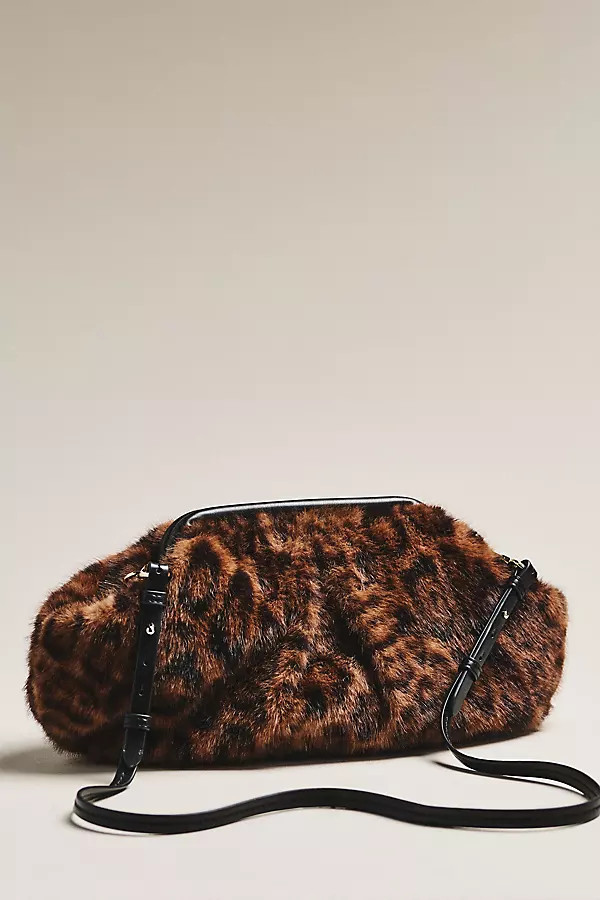 Ramona Faux Fur Clutch | Anthropologie (US)