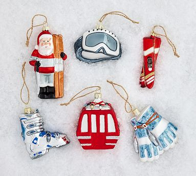 Apres Ski Ornament Box - Set of 6 | Pottery Barn (US)