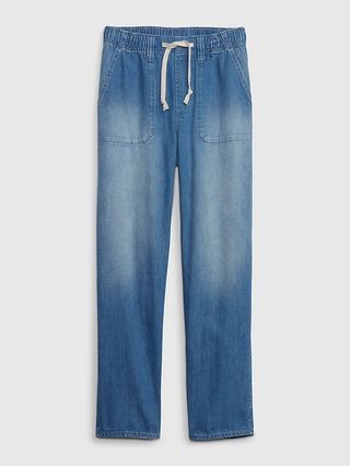 Mid Rise Easy Pull-On Jeans | Gap (US)