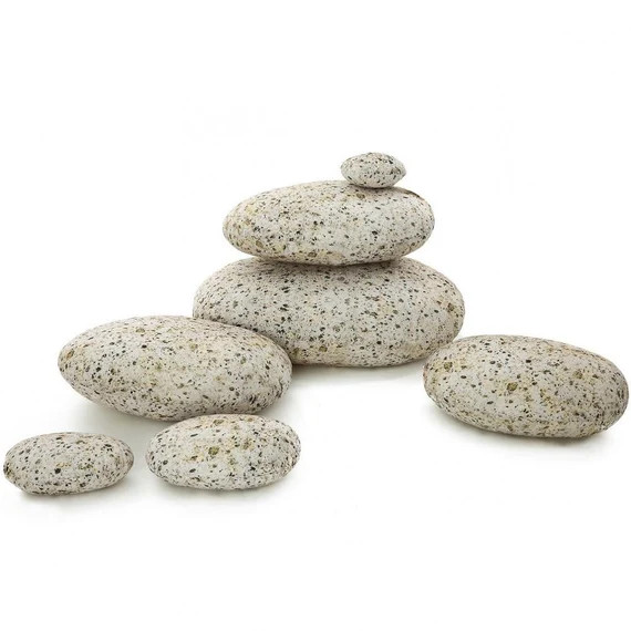 Stone Floor pillows Stuffed Rock Throw Decorative Set of 7 | Etsy | Etsy (US)