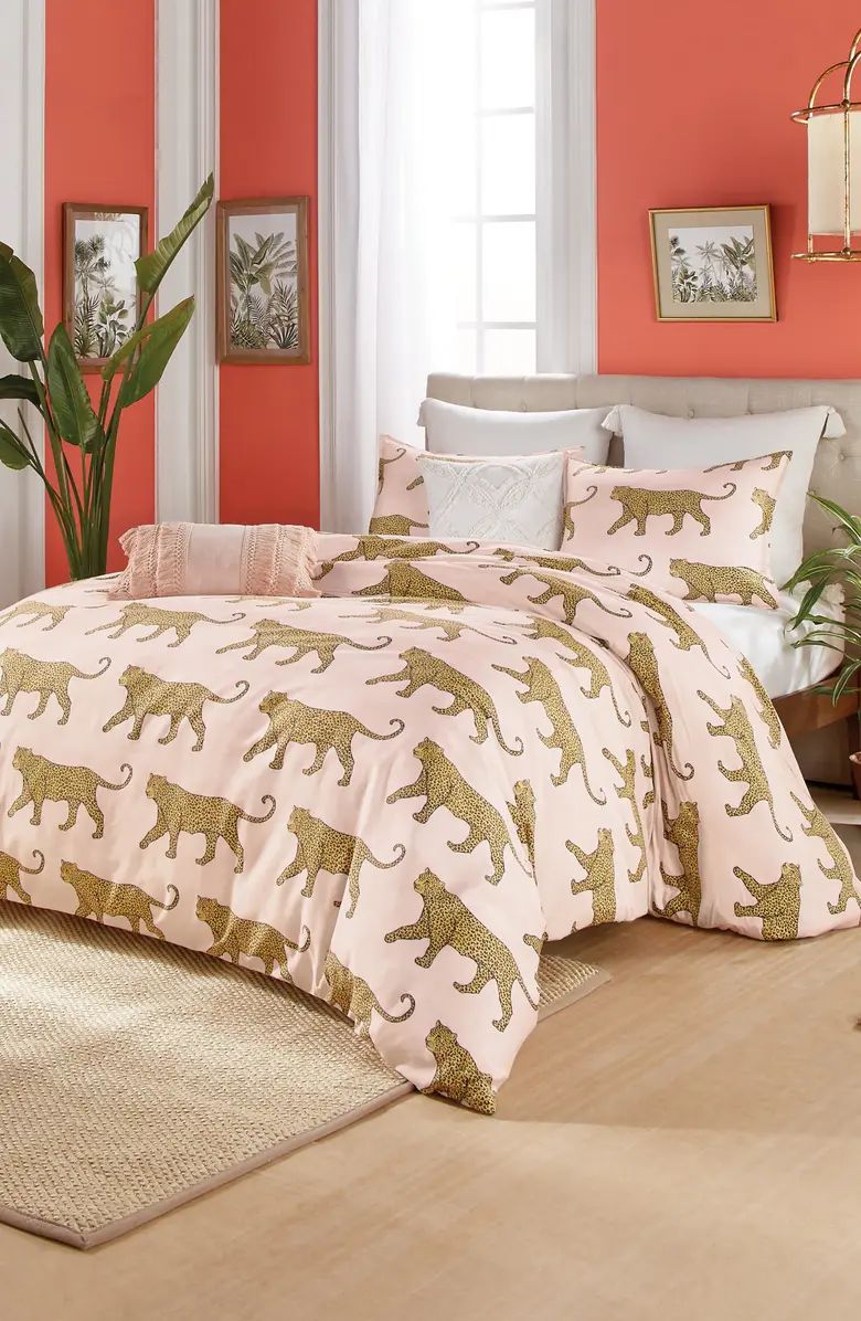 Catwalk Leopard Comforter & Sham Set | Nordstrom