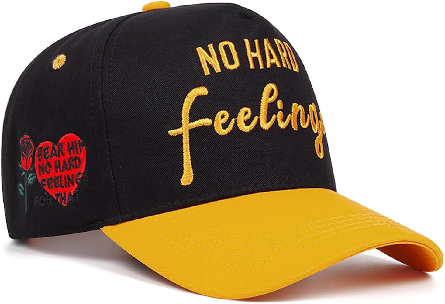 Funny Hat No Hard Feelings Trucker Hats Vintage Baseball Cap Unisex | Amazon (US)