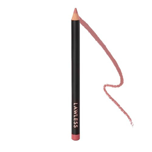 Lawless Forget the Filler Definer Liner - Pink Sand - Premium Lip Liner with Natural Ingredients to Provide a Smooth Look with a Satin Finish, Clean Makeup with Tug-Free Application - 0.04 oz | Amazon (US)