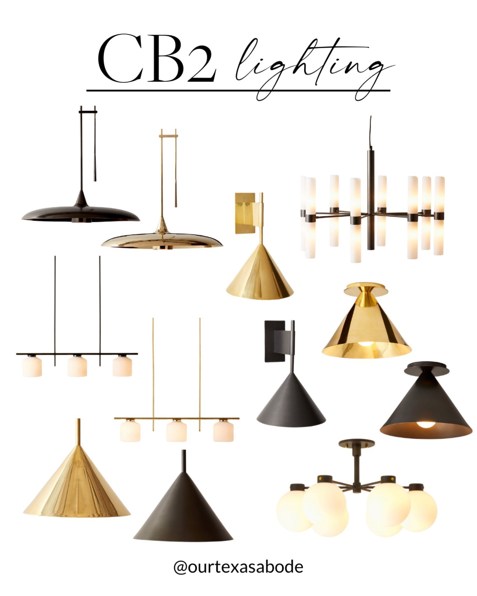 CB2 lighting 🙌🏻🙌🏻

Pendant, lighting, black, lighting, gold, lighting, chandelier, transitional home, modern home, 

#LTKStyleTip #LTKHome #LTKSeasonal