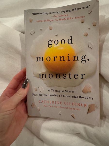 The bonus of being sick this week? Being able to read this page turner.  The book is focused on emotional resilience and recovery, but it delves into the lives of so many inspiring and intriguing patients of Dr Gildiner. I couldn’t put it down! 

#ltkbook #ltkreads #bookrecs #whatimreading #bookstoread 