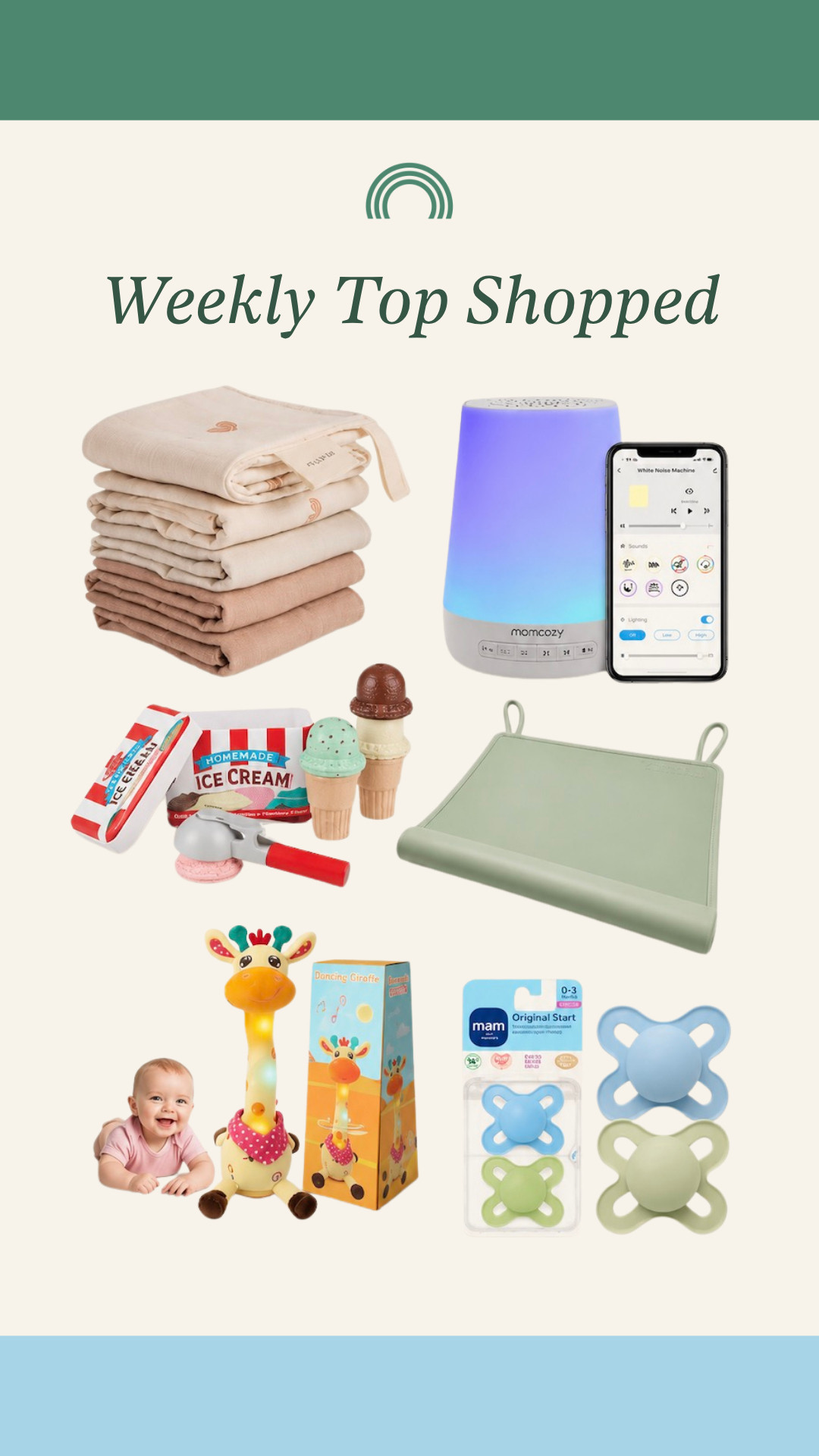 Weekly Top shopped 

 #LTKmomlife #LTKBaby #LTKBump