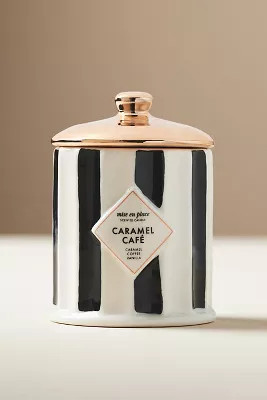 mise en place Gourmand Caramel Café Ceramic Candle | Anthropologie (US)