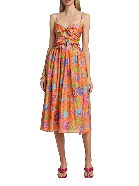 Anissa Midi-Dress | Saks Fifth Avenue