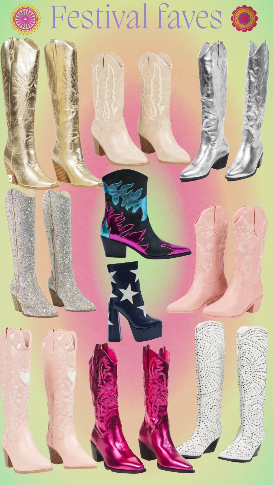 Festival shoe inspo
#festival #shoes #coachella #stagecoach #shop 


#LTKshoecrush #LTKFestival #LTKSeasonal