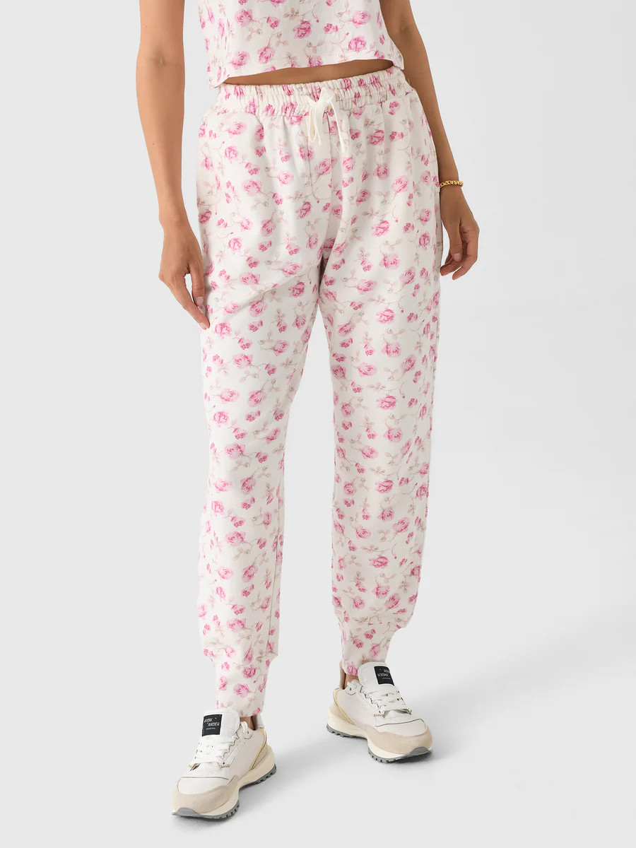 LoveShackFancy Women's Lolana Sweatpant | Saint Bernard