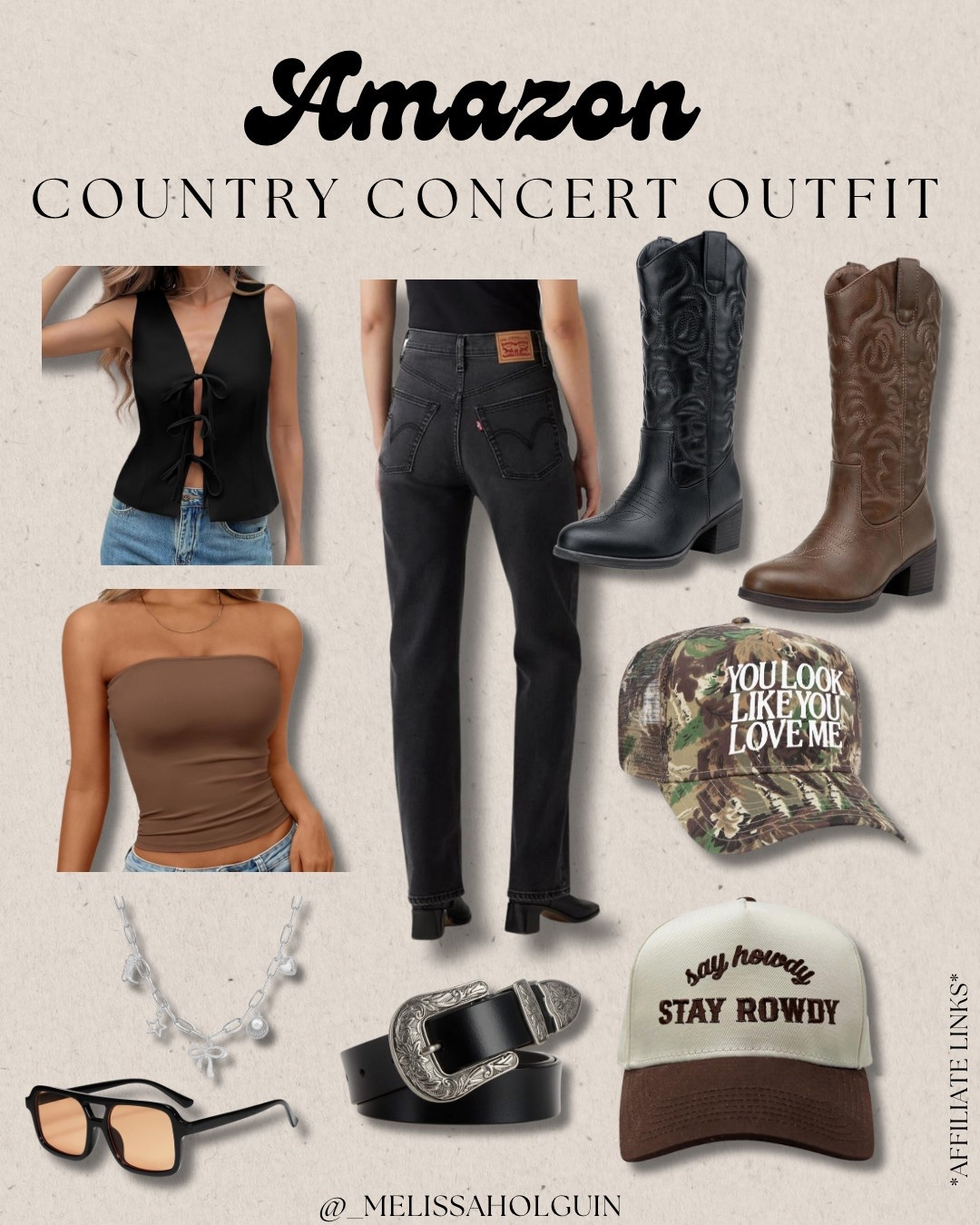 Amazon Country Concert Outfit | Country Concert | Amazon Cowboy Cowgirl Boots | Country Hats | Women Concert Outfits | Country Country Hats #amazonfashion #countryconcert

#LTKSummerEdit #LTKFindsUnder50