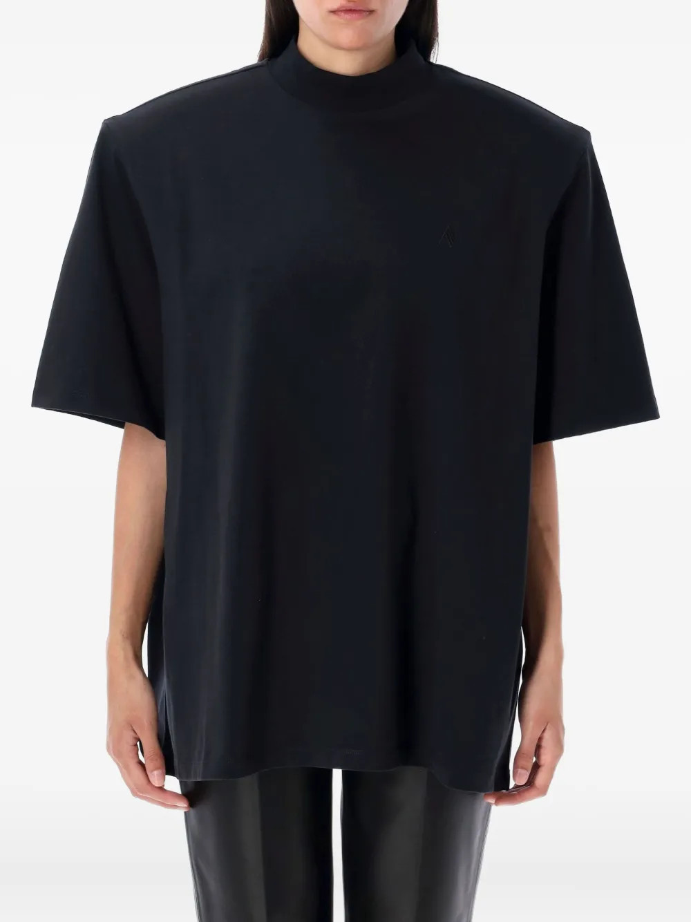 The Attico Classic T-shirt - Black | Farfetch Global
