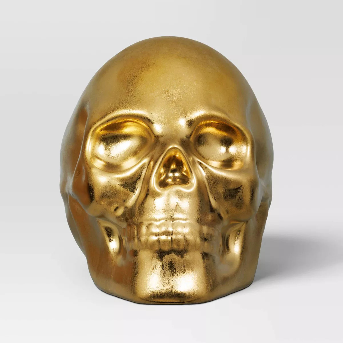Stoneware Skull Candy Bowl Gold - Threshold™ | Target