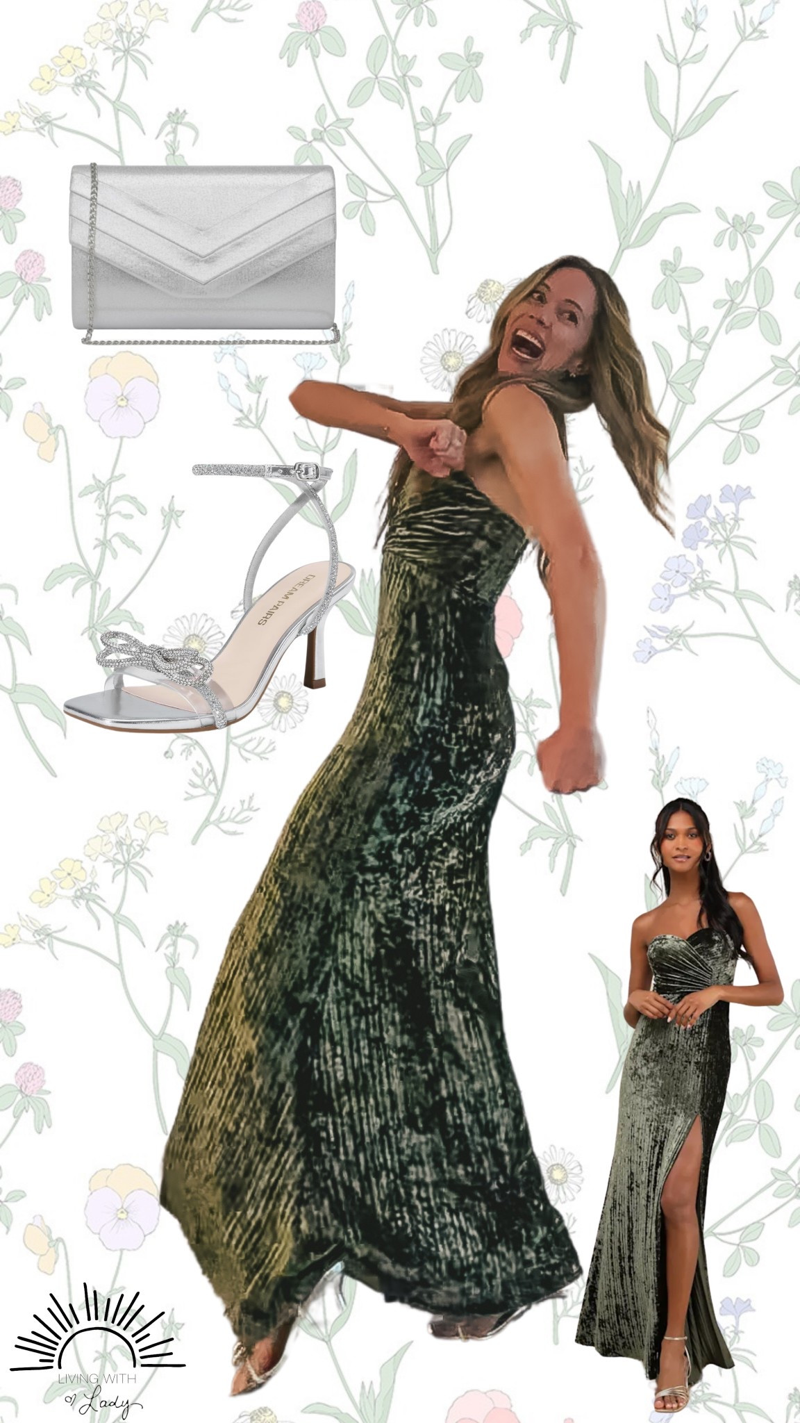 💕

Reference - I'm 5'9" and got a size small in the dress  