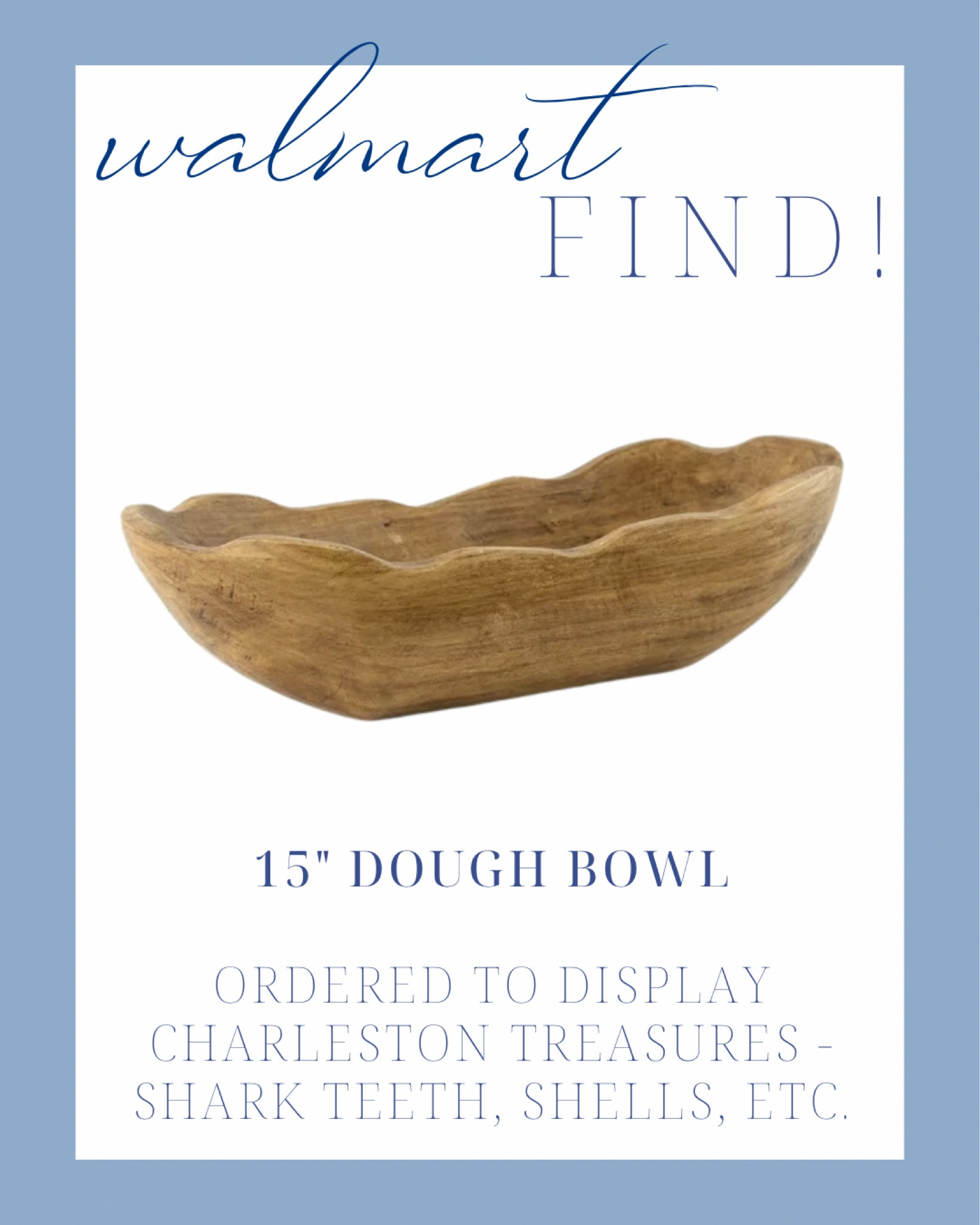Walmart find, scalloped bowl, dough bowl, coastal home, coastal style, grandmillennial home, grandmillennial style, classic home, traditional home, spring home decor, spring entertaining, kitchen decor

#LTKhome #LTKfindsunder50