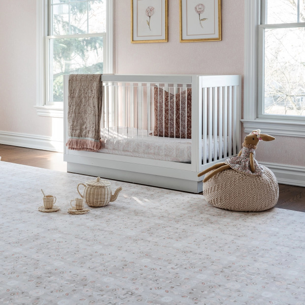 House of Noa Little Nomad Play Mat l Gemma in Linen Size 6X8 | Babylist