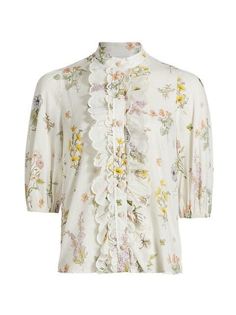 Jeannie Cotton Blouse | Saks Fifth Avenue