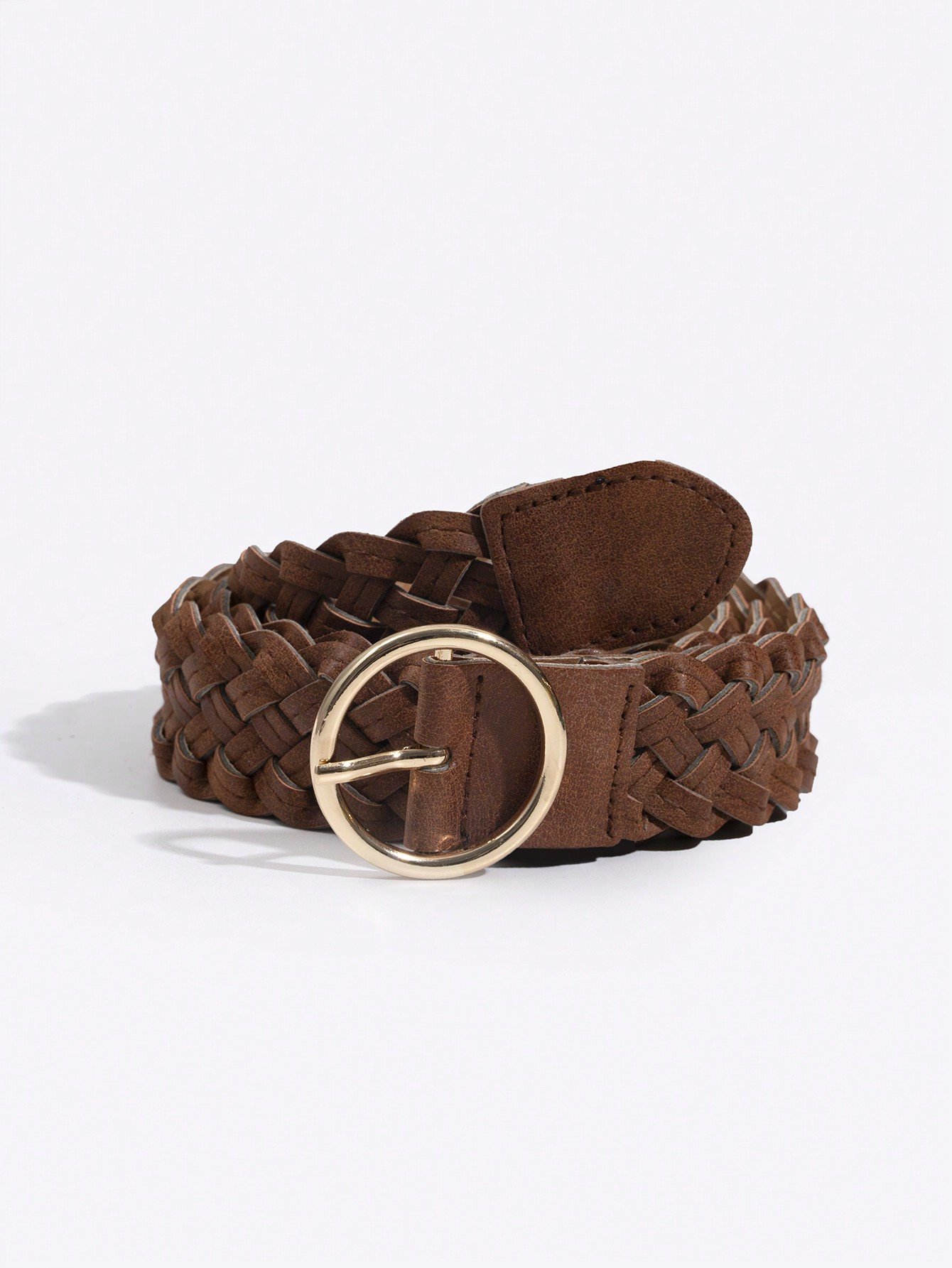1pc New Women's Belt Braided Twisted Casual All-Match Belt High-End Fashion Decorative Belt Hallo... | SHEIN