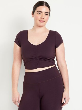 Light Support StudioSmooth Crop Top | Old Navy (US)