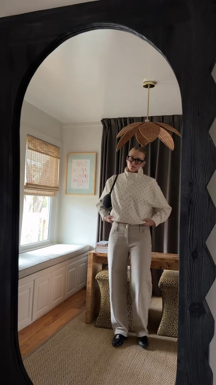 get dressed w me 💫 KITS  glasses, @astrthelabel  jacket, GRLFRND jeans, @Revolve loafers

#LTKgrwm #LTKootd #LTKdayinmylife