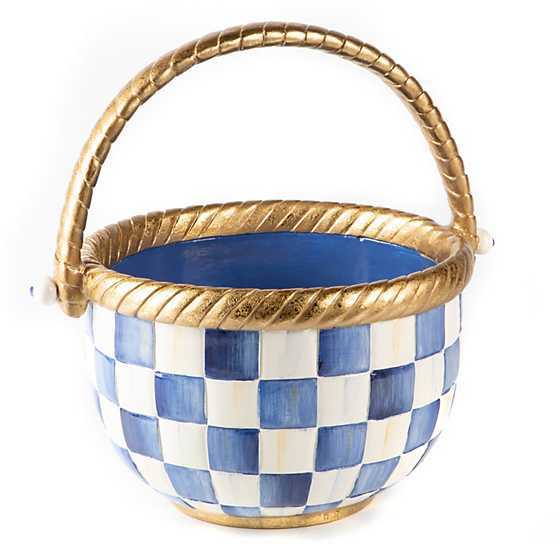 Royal Check Basket - Large | MacKenzie-Childs