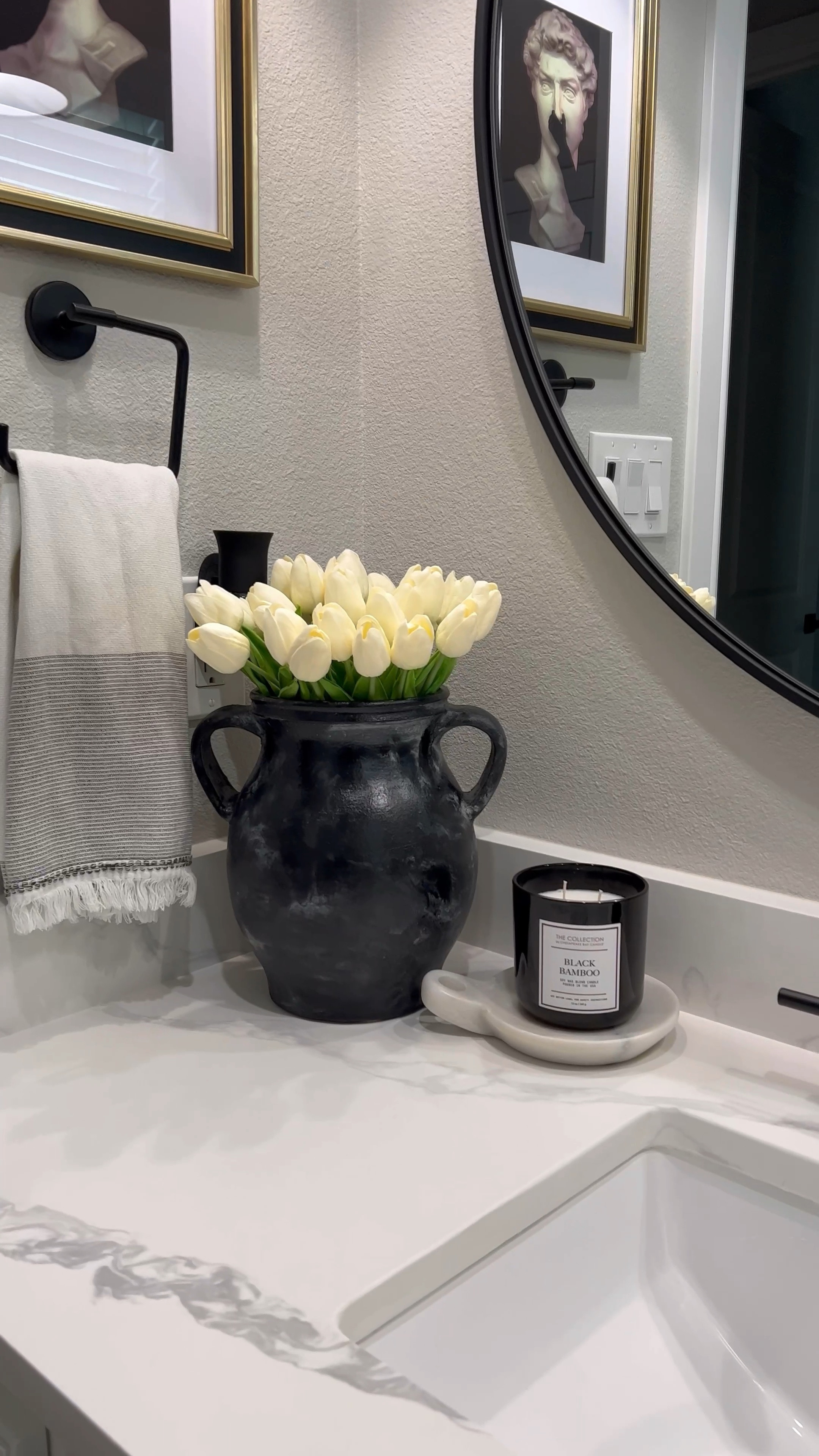 I love finding versatile pieces that can be repurposed in other ways. That’s why I love these small marble trays I found on Amazon. One is technically a soap dish but I personally love it best as a candle base best! 

Marble, home, home accents, bathroom accessories, candle holder, trinket tray, trinket dish, entry way, key dish, organization, tulips, Amazon home, bedroom, nightstands, gold, acrylic, table lamps, modern.m, designer book, coffee table styling, Louis Vuitton, Chanel, vase, pottery barn, Joshua vase. 

#LTKhome #LTKstyletip #LTKunder50