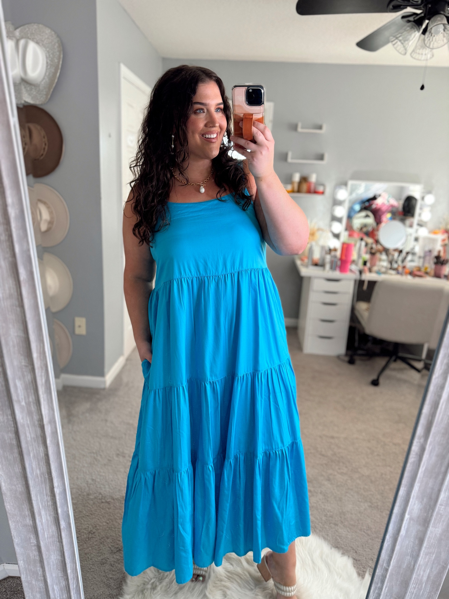 Summer sky blue maxi dress 🩵 Vacation outfit inspo 
Size XXL

#LTKPlusSize #LTKStyleTip #LTKMidsize