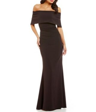 Vince Camuto Off The Shoulder Gown | Dillards Inc.