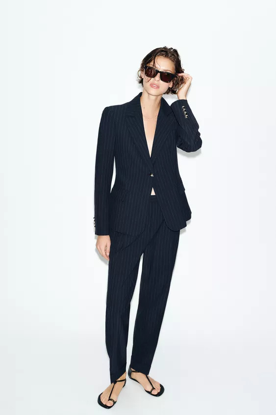 PINSTRIPE BLAZER | Zara US