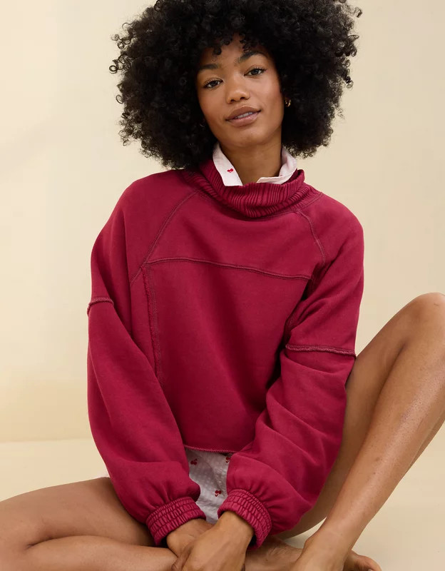 Aerie New Heights Turtleneck | American Eagle Outfitters (US & CA)
