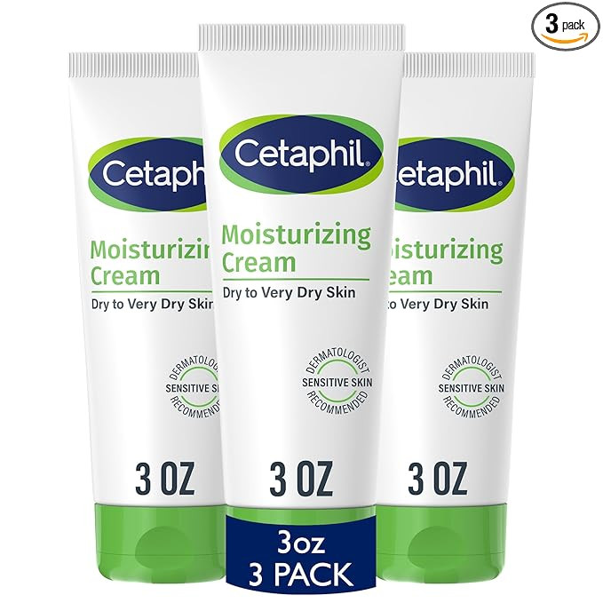 Cetaphil Face & Body Moisturizer, Hydrating Moisturizing Cream for Dry to Very Dry, Sensitive Ski... | Amazon (US)
