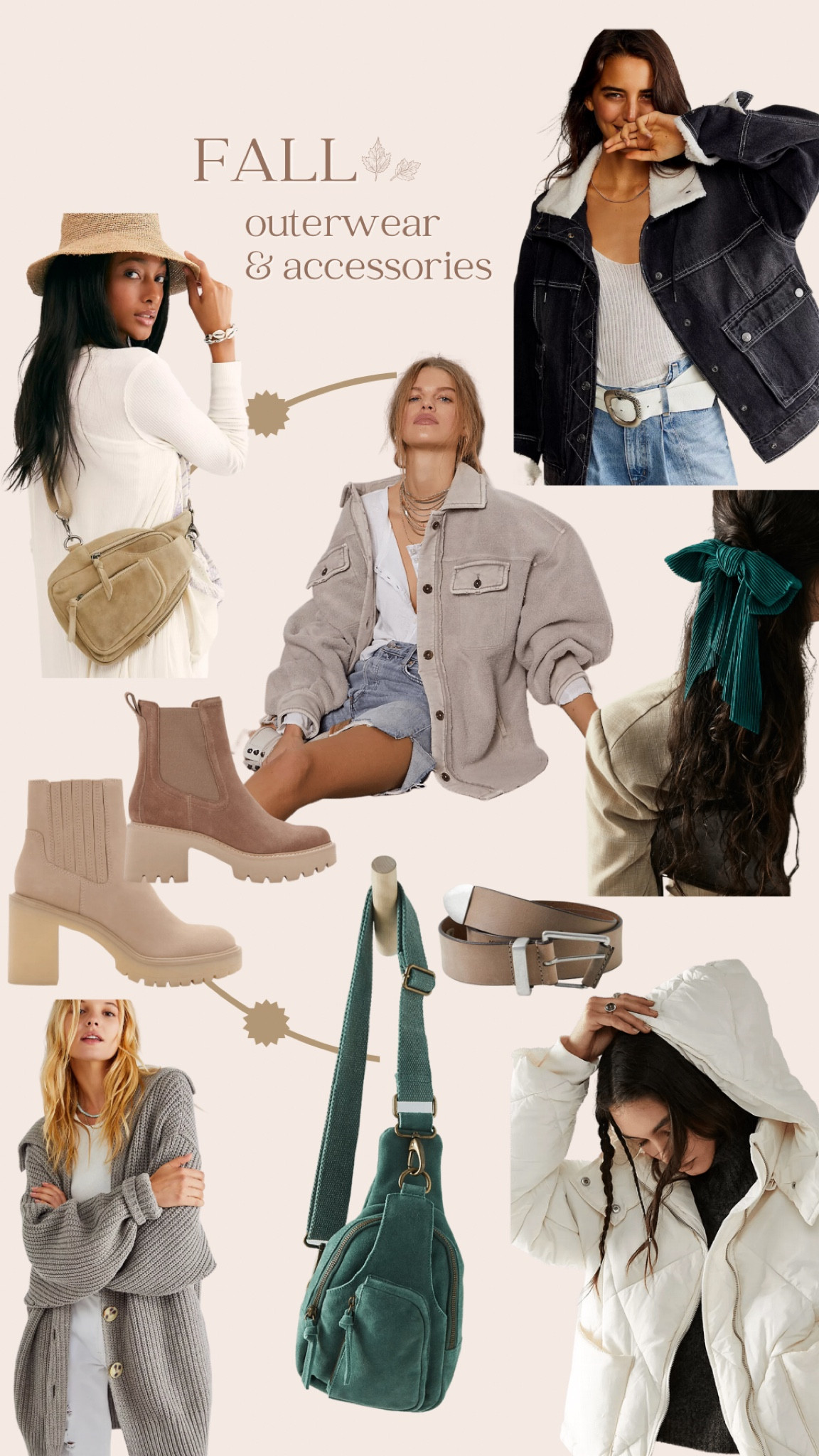 fall outerwear and accessories



crossbody bag, shacket, hair bow, booties 

#LTKshoecrush #LTKSeasonal #LTKstyletip
