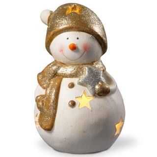 8" White Snowman Décor LED Lights | Michaels Stores