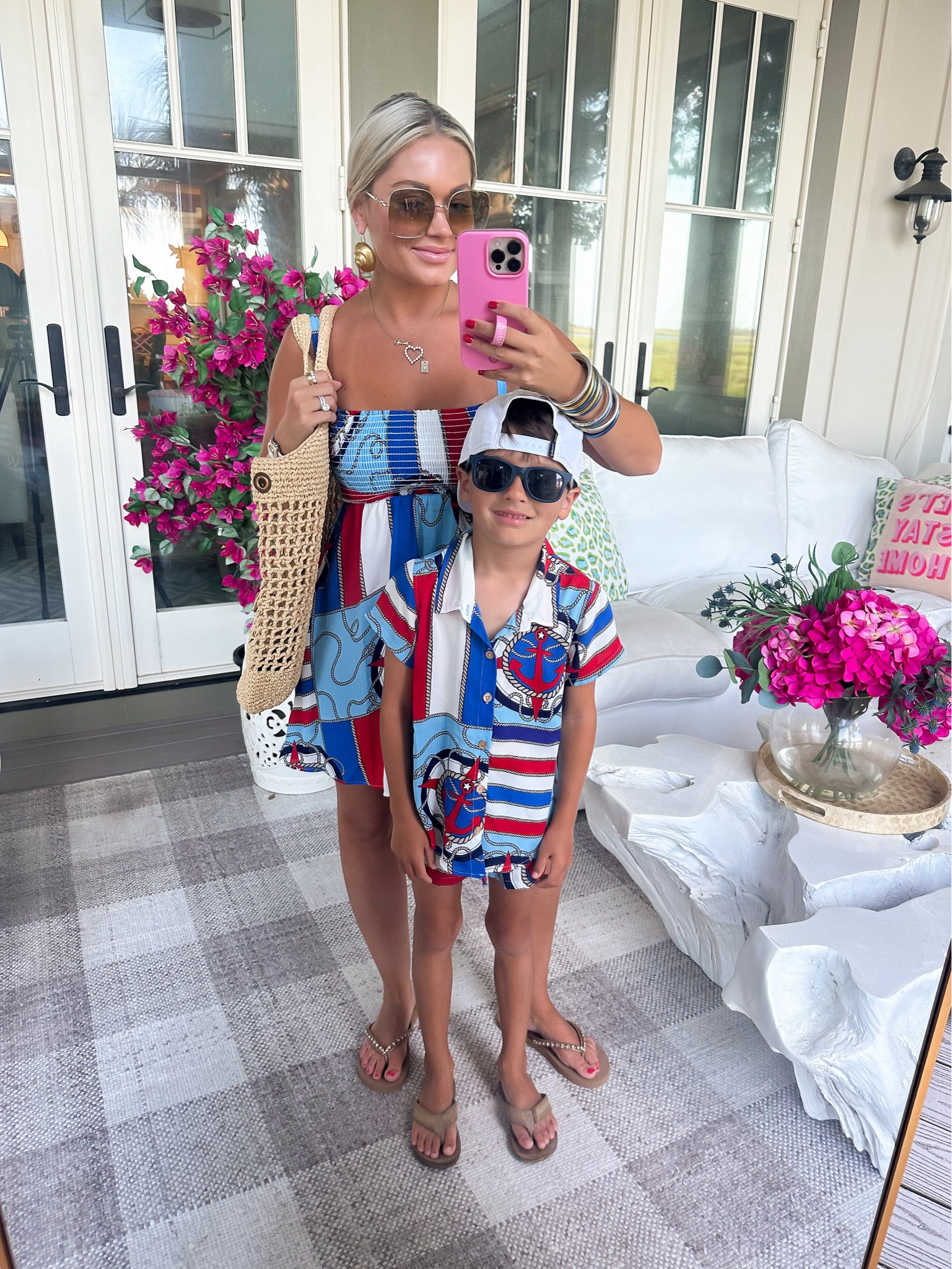 4th of July style / matching outfits for family! I am wearing size XS - I size down for Bo

#LTKKids #LTKFamily