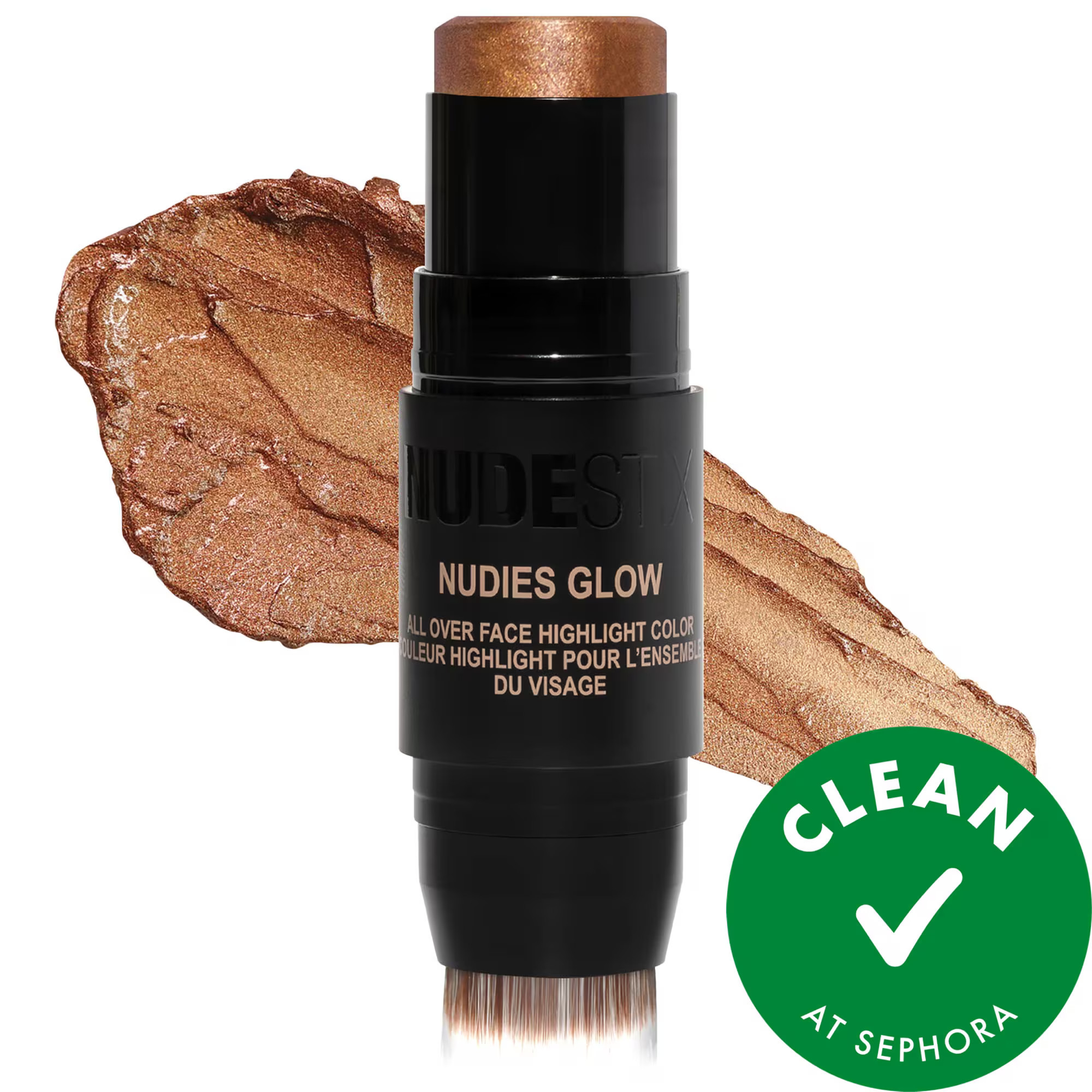 NUDESTIX Nudies Glow Cream Highlighter Stick Brown Sugar, Baby 0.28 oz/ 8 g | Sephora (US)