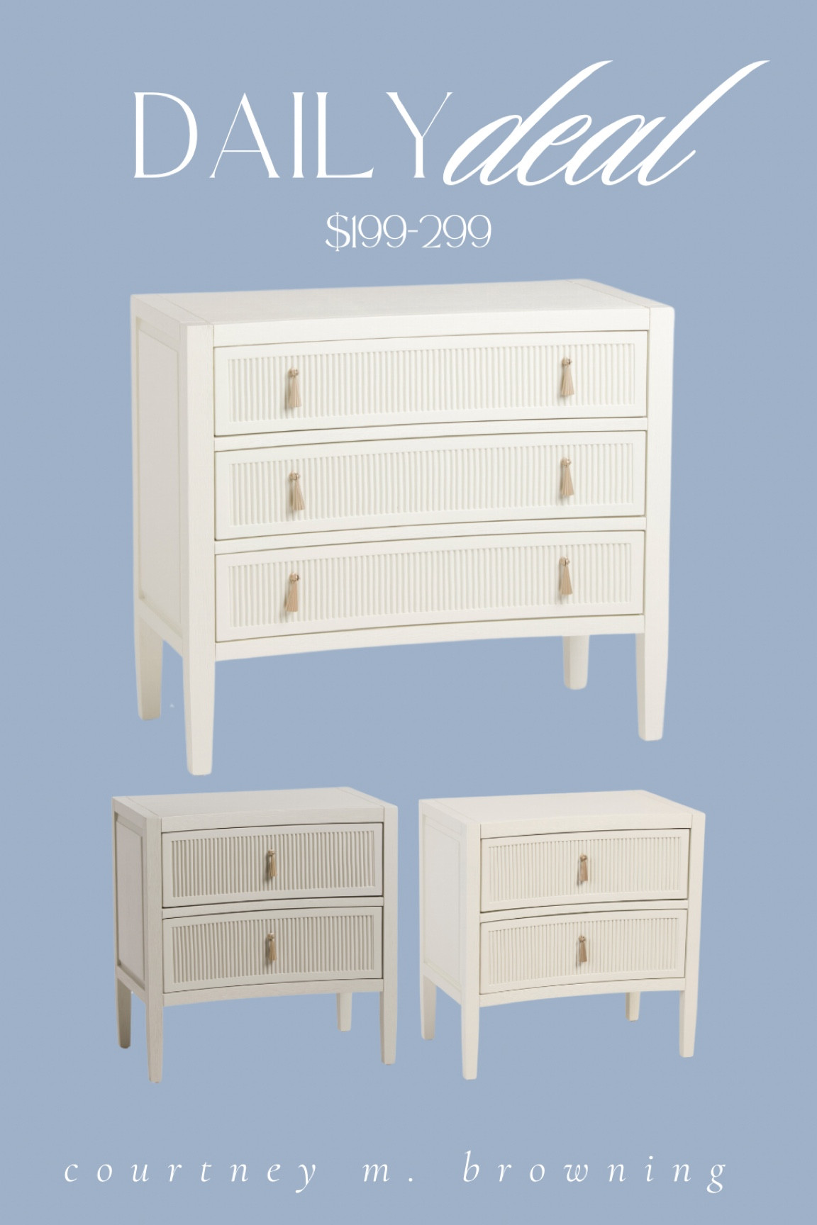 Nightstand, affordable nightstand, affordable furniture, accent chest, chest of drawers, small dresser, fluted dresser, reeded detail, reeded furniture, home decor, bedroom furniture, bedroom decor

#LTKHome