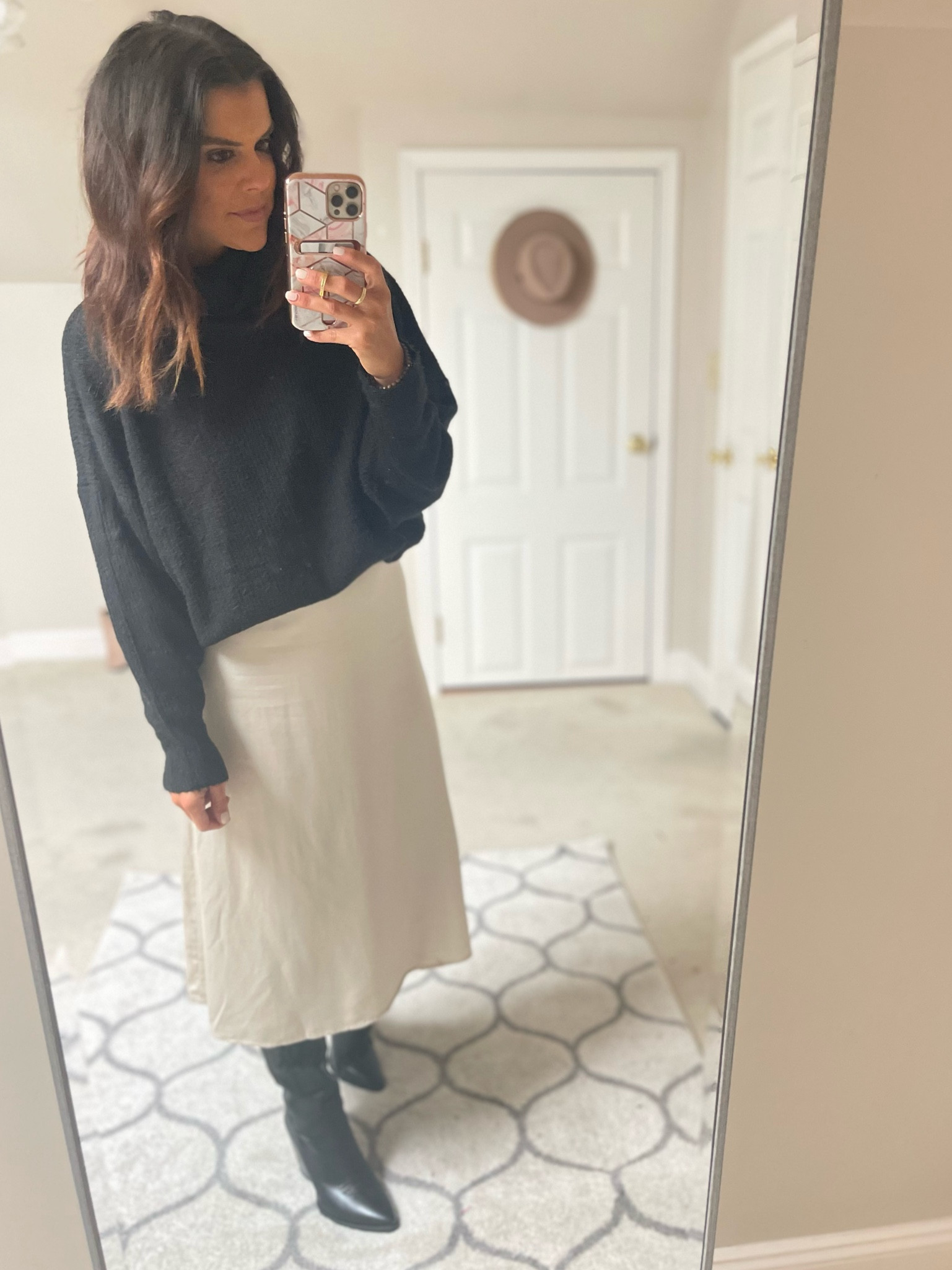 Size xs in this Walmart slip skirt 