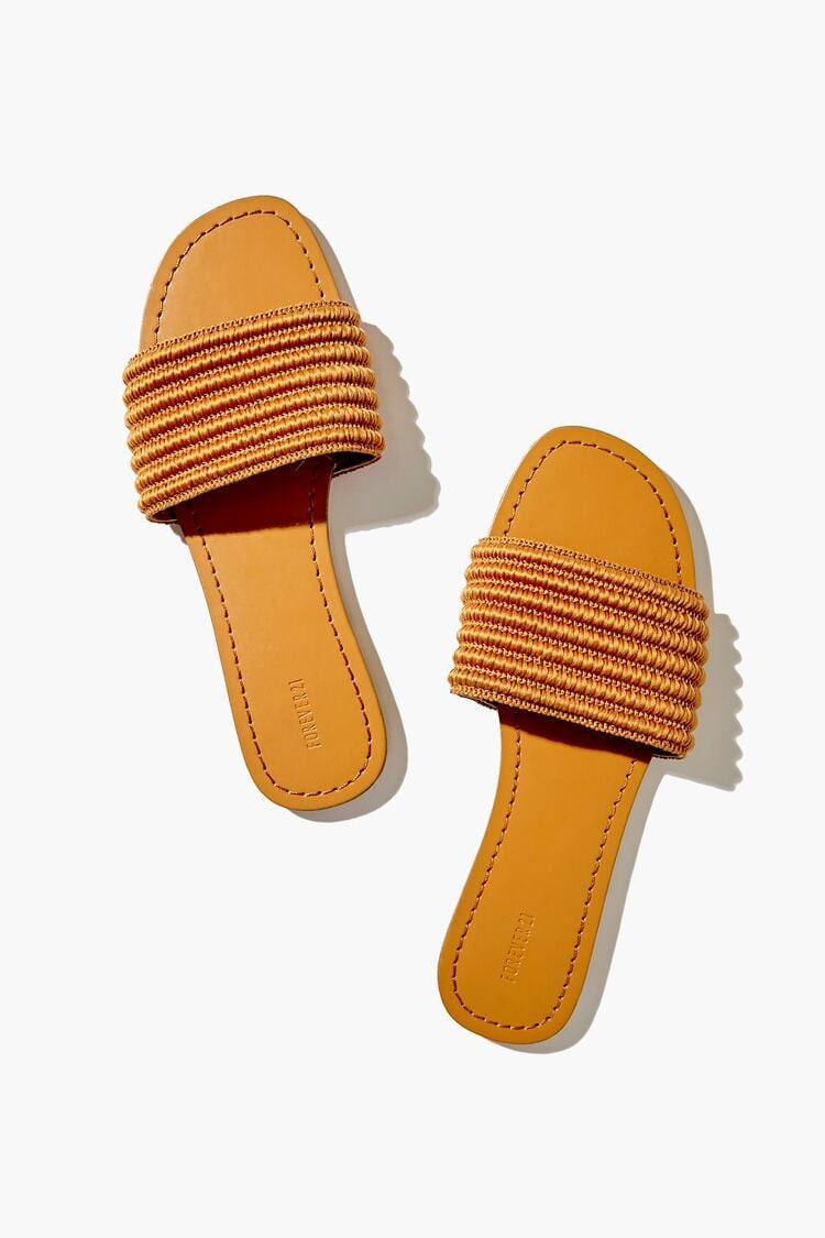 Channel-Stitch Flap Sandals | Forever 21 (US)