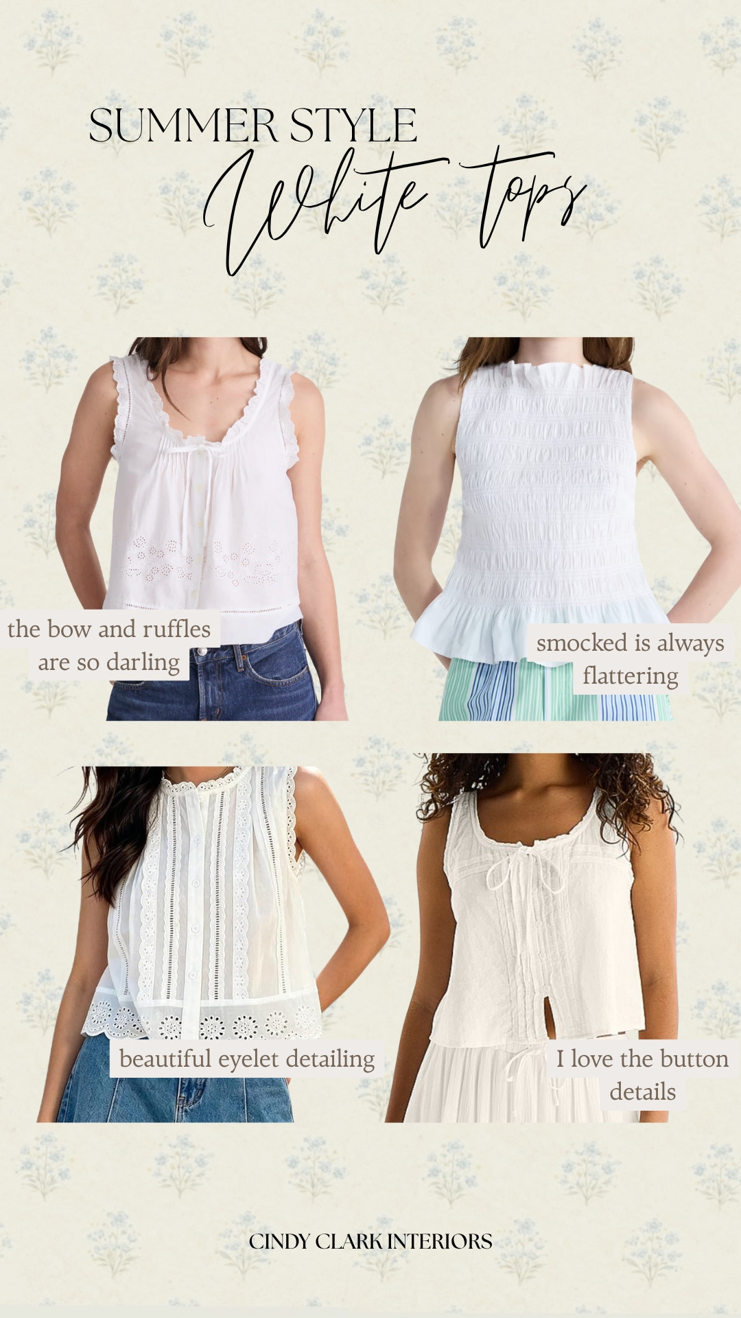 I have been loving a white detailed top for the summer! I've been wearing the madewell leah top non stop!

summer fashion, amazon finds, walmart fidns 

 #LTKootd #LTKmomlife #LTKOver40