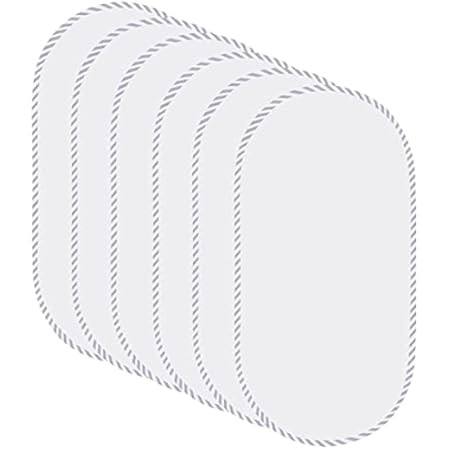 TILLYOU 6PK Larger Softer Changing Pad Liners Waterproof, 27" x 13" Washable Reusable Flannel Cotton | Amazon (US)