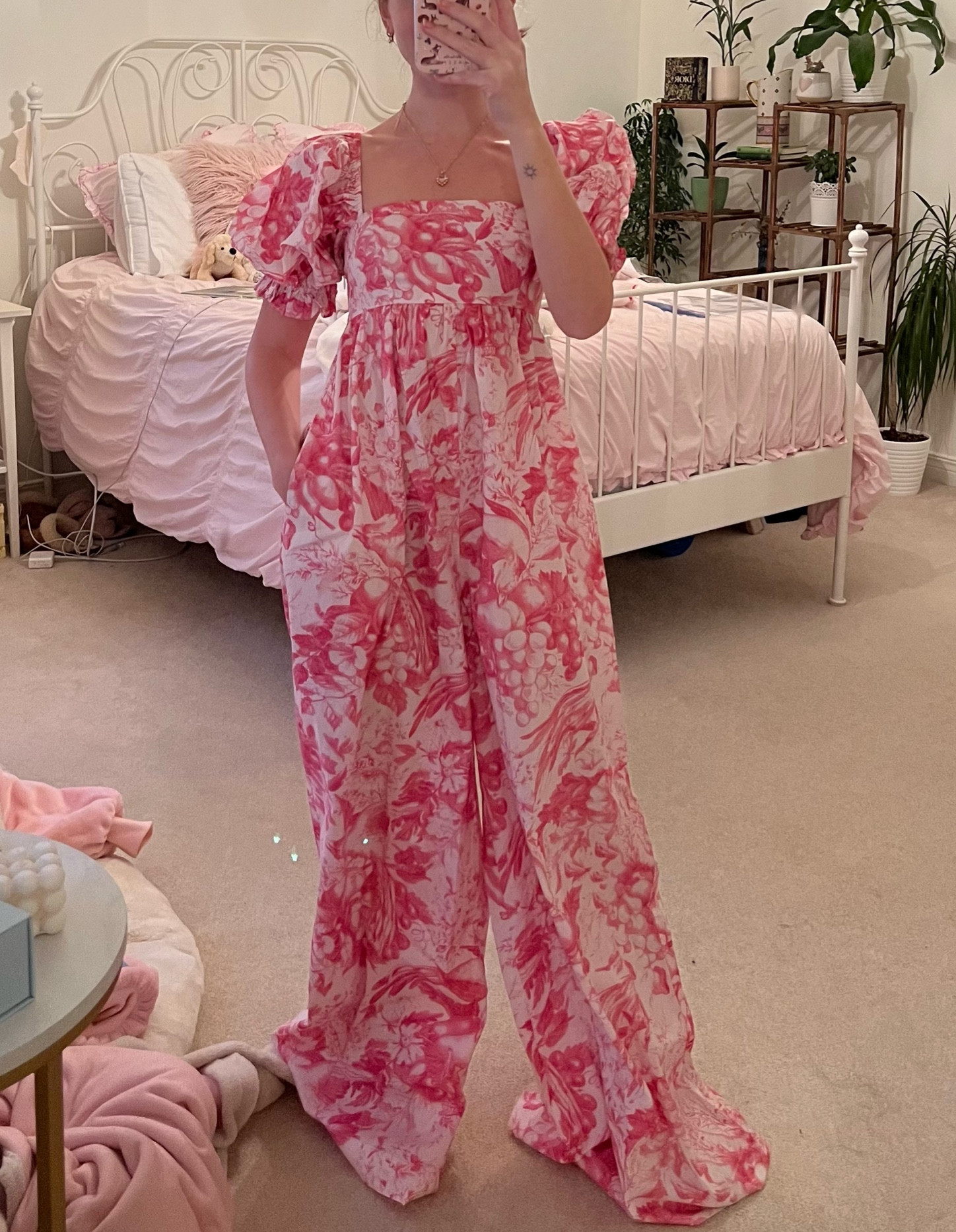 Jumpsuit is Selkie!! (From nuuly)
Necklace is janeen jewelry 

#LTKhome #LTKSeasonal #LTKfit