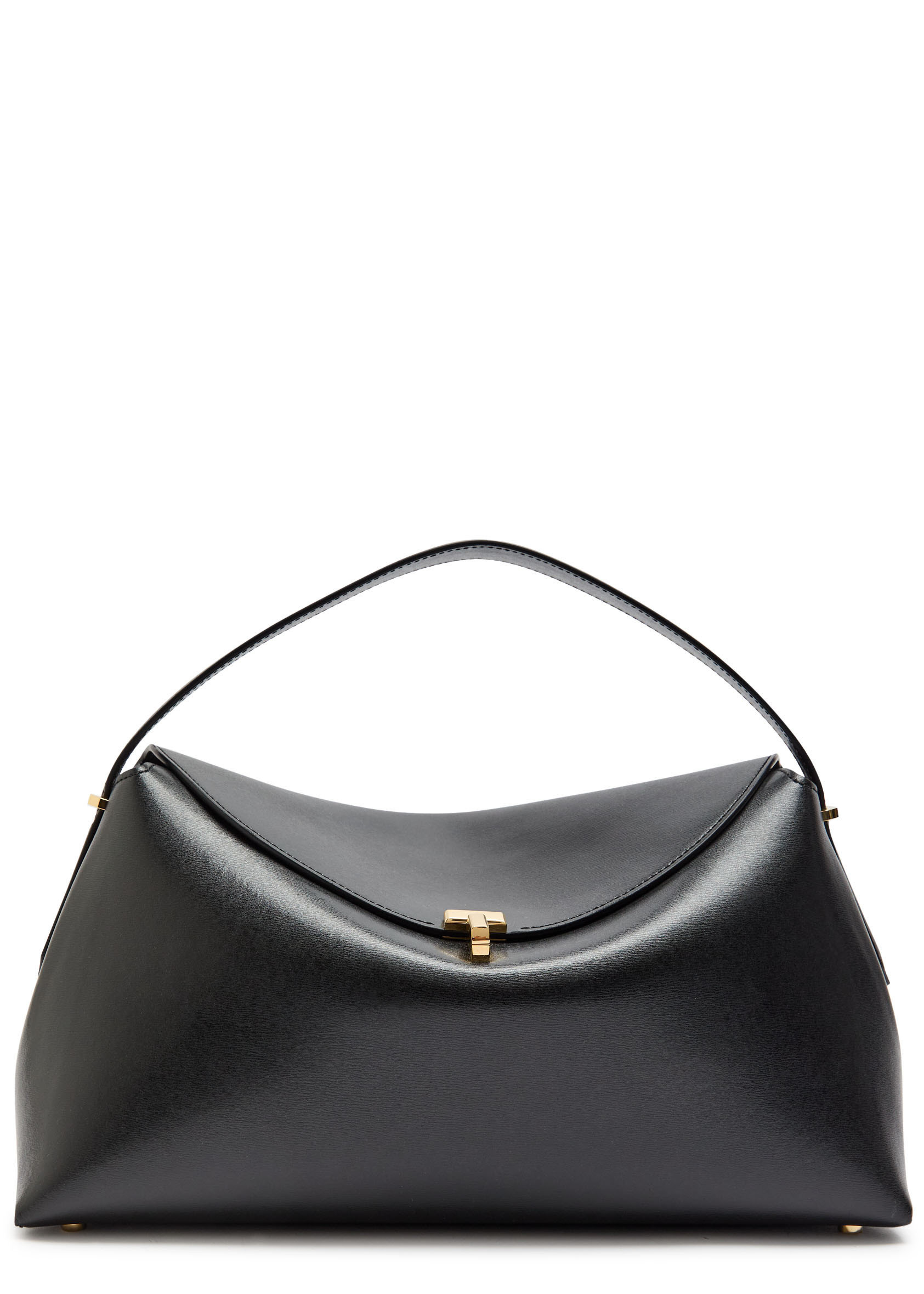 T-Lock leather top handle bag | Harvey Nichols
