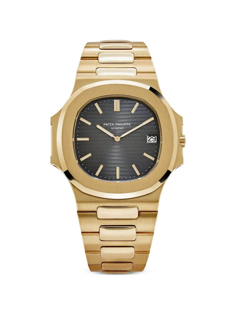 Patek Philippe Pre-Owned Nautilus 3700/11J 40mm watch - Black | Farfetch Global
